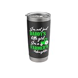Farmer's Daughter T Shirt | Daddy's Little Girl Farm Tractor Stainless Steel Insulated Tumbler