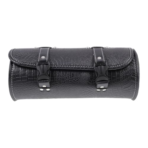 Maleta trasera para motocicleta patrón de cocodrilo PACKOVE bolso de equipaje delantero y trasero para montar en motocicleta cruiser miniatura 7