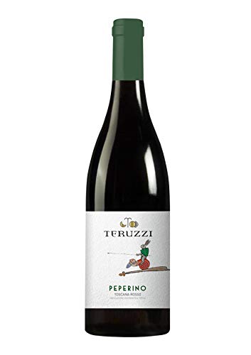 Teruzzi Peperino di Toscana, Sangiovese Merlot, Rotwein, Plant Based - 1 Flasche...