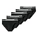 Produktbild Schiesser Herren 5 Pack Unterwäsche Bio-Baumwolle - 95/5 Organic Slip, Schwarz_183212, L EU