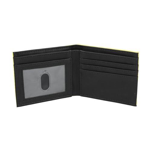 Portefeuille à deux volets Bob l'éponge jaune en taille unique