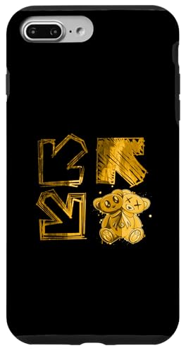 University Varsity-�S�[���h�J���[ �_�u���x�A�� �C�G���[ �X�}�z�P�[�X iPhone 7 Plus/8 Plus �p