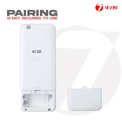 Image of 7SEVEN Compatible with Lloyd AC Remote Control KKG12B-C1 Model 223 Suitable for Split and Window 1 1.5 2 Ton Air Conditioner Remote - Match Each Keys Exactly to Replicate Genuine Remote Function