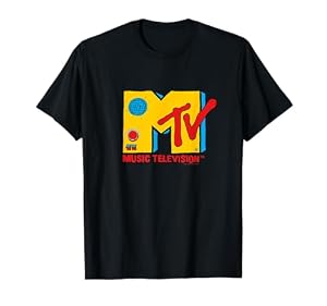 MTV Logo Retro Boombox T-Shirt