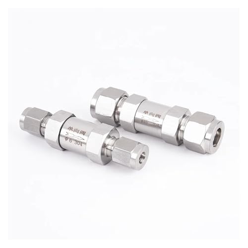 Vanne unidirectionnelle inox SS304 haute pression 1/4 pouce - 5