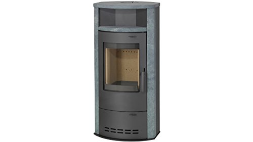 Thermia Kaminofen Hamburg V4 in guss-grau