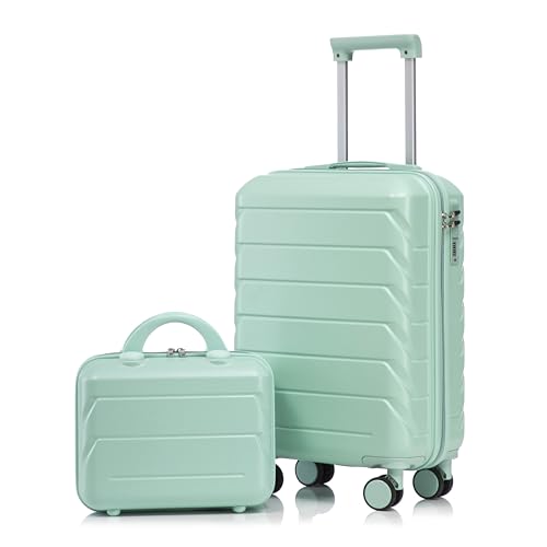 Gradient Color Suitcase 2-Piece Set, 20