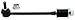 ACDelco Professional 45G0473 Rear Suspension Stabilizer Bar Link Kit with Hardware
