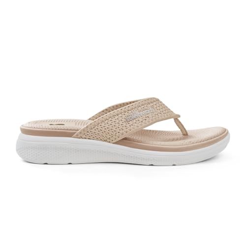 Image of SOLETHREADS GRACE V | Stylish | Comfy | Super soft | Ultra-Light | Phylon | Slippers | Flip Flops for Women