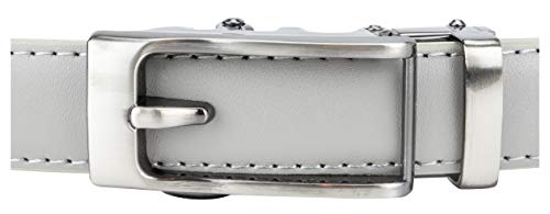 Women's Leather Ratchet Belt, Trim to Fit 18