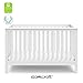 Storkcraft Hillcrest 4-in-1 Convertible Crib (White) - Converts to Daybed, Toddler Bed, and Full-Size Bed, Fits Standard Full-Size Crib Mattress, Adjustable Mattress Support Base