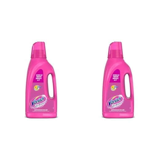 Vanish Oxi Action - Quitamanchas para Ropa Blanca y de Color, en Gel, Sin Lejía - 1800 ml (Paquete de 2)