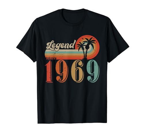 Legends Since 1969 Live Legends Turning 55th Birthday Gifts T-Shirt
