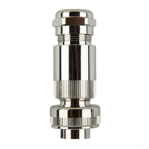 Connecteur de valve proportionnel à 7 broches pour Rexroth pour Moog pour Parker Atos pour - Full Metal Femelle C14G-A-S7, étanche IP67, conforme à la norme DIN 175301-804, industriel