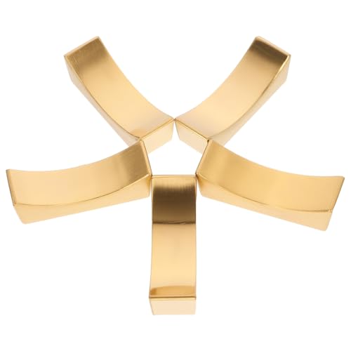 AUTSUPPL Supporto per bacchette in acciaio inox, 5 poggia bacchette da tavolo per cucchiai, forchette e stoviglie, accessorio per cucina e decorazione da tavolo