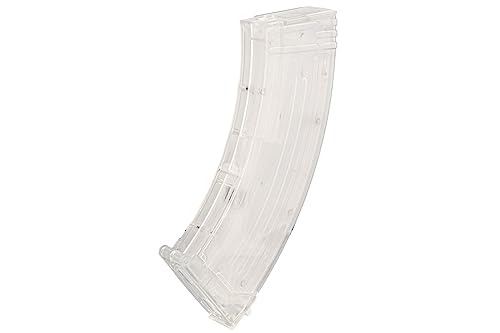 GoldenBall 500 Round AK Magazine-Style Airsoft Speedloader (Color: Clear)