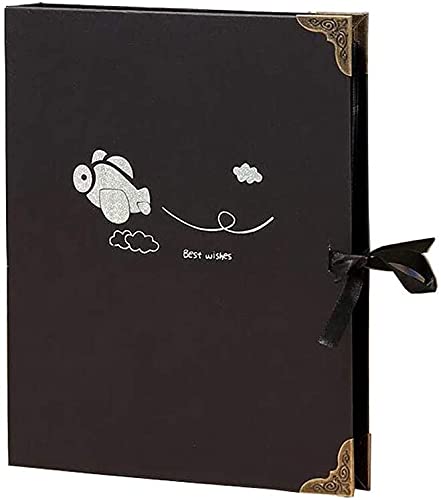 Inserto de Libro de álbum Álbum de Viaje Familiar 160 de 6 Pulgadas, Bolsillo de 10,2 cm x 15,2 cm(Color:A)