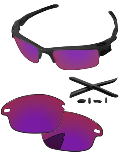 Image of Replacement Lenses & Rubber Kits for Oakley Fast Jacket OO9097 71mm - Precision Fit, UV Block & Impact Resistant