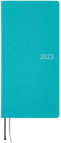 Hobonichi Techo Weeks Mega [English/Wallet-Size/January 2023 Start] Colors: Lagoon