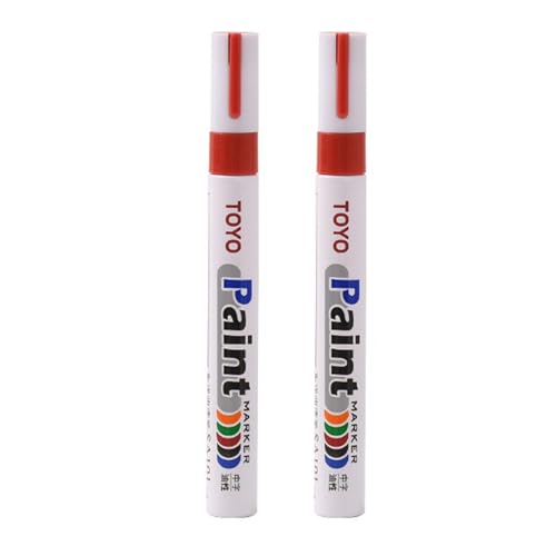 Worparsen 2 x Reifenlackstifte, Marker, Beschriftung, permanent,...