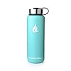 HYDRO CELL Stainless Steel Insulated Water Bottle with Straw - For Cold & Hot Drinks - Metal Vacuum Flask with Screw Cap and Modern Leakproof Sport Thermos for Kids & Adults (Teal 40oz) - Image 3