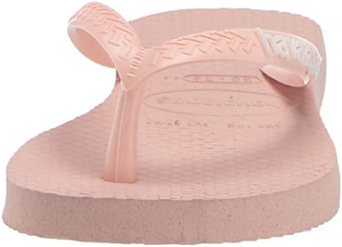Havaianas Kid's Slim Logo Pop-Up Flip Flop Sandal, Ballet Rose, 2 M US Little Kid | Image 1