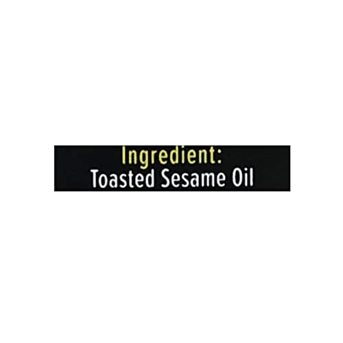 Image of Meishi Toasted Sesame Seed Oil | 500ml | 100% Natural | Vegan, Kosher and Gluten free | Liquid Seasoning | For Sauteing & Finishing| Enjoy with Noodles, Salads, Stir-fries, Sauces, Marinades