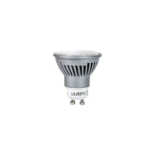 LAMPO DIKLED4WBTBN Lampadina LED dicroica 4W - 230V dotata di illuminazione salva blackout 4000K LUCE NATURALE