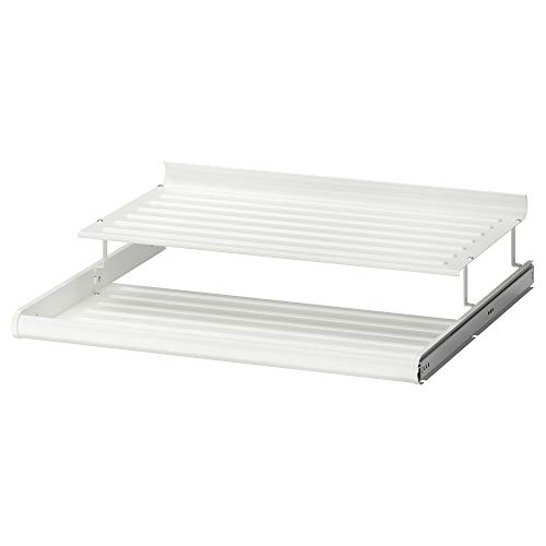 Étagère à chaussures extractible 75 x 58 cm ProTuning KOMPLEMENT rangement de placard blanc