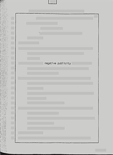 Edmund Clark and Crofton Black - Negative