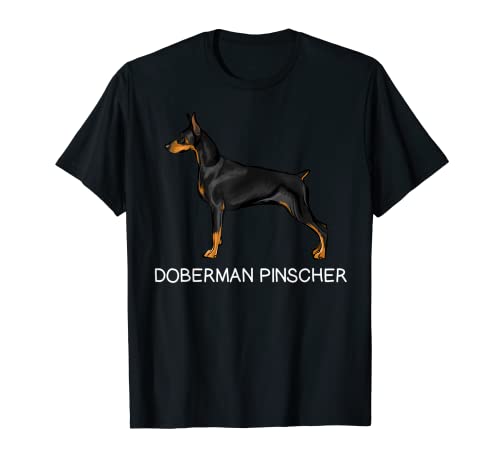 Doberman Pinscher Pazzo Cane Amante Maglietta