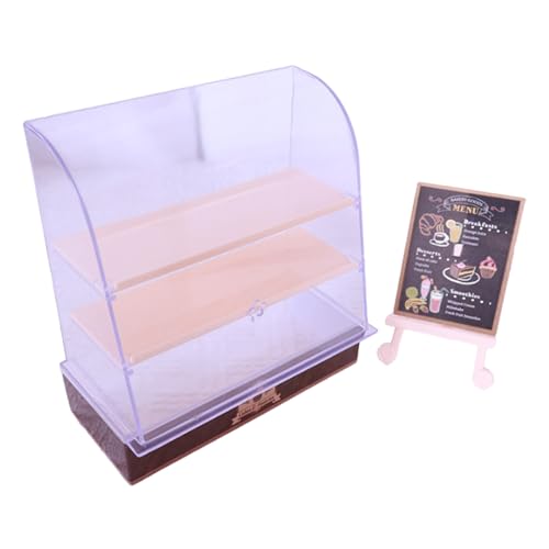 Affichage de la boulangerie Doll House et décoration miniature de table pour espace de jeu