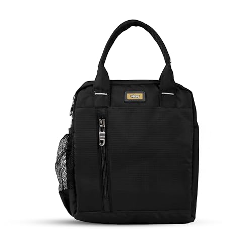 Image of FLUXY Office Lunch Bag for Men & Women | Waterproof, Leakproof | Spacious Tiffin Bag for Work, Students, Office, Picnic, Travel, College & School (Blue)