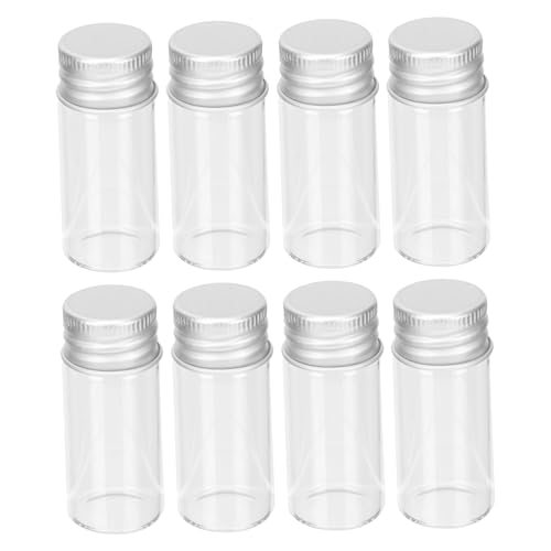 Beatifufu 10ml Mini Essential Oil Bottles Medicinal Ink Bottle Dropper for Aromatherapy