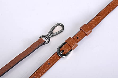Image of LIVE UP Full Grain Purse Strap Genuine Leather Replacement for Cross Body Bag Handbags