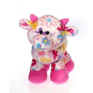 Fiesta Toys Flora Print Cow