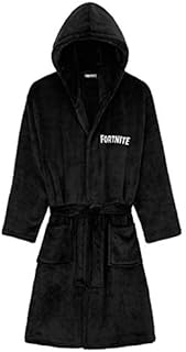 Fortnite Boys Dressing Gown, Fleece Hooded Robe, Gifts for Boys Teens