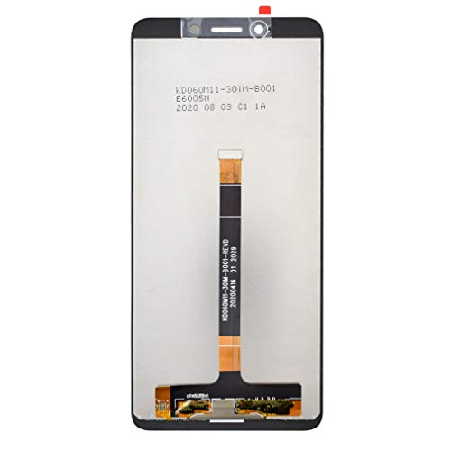 Image of LCD Screen Touch Digitizer Glass Replacement for Nokia C3 Black
