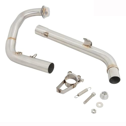 Tuyau d'échappement de moto libérant les gaz du moteur Kawasaki Z125 et Ninja125