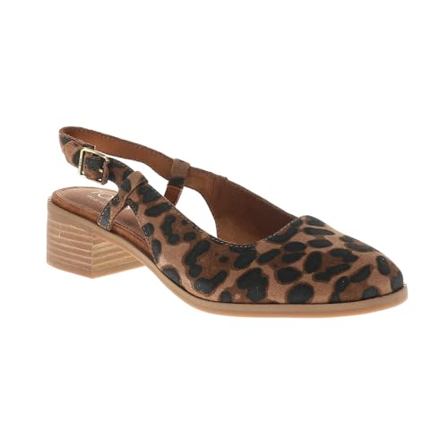 TOMS Womens Jaclyn Slingback Dress Casual Casual Low Heel 1-2" - Brown2