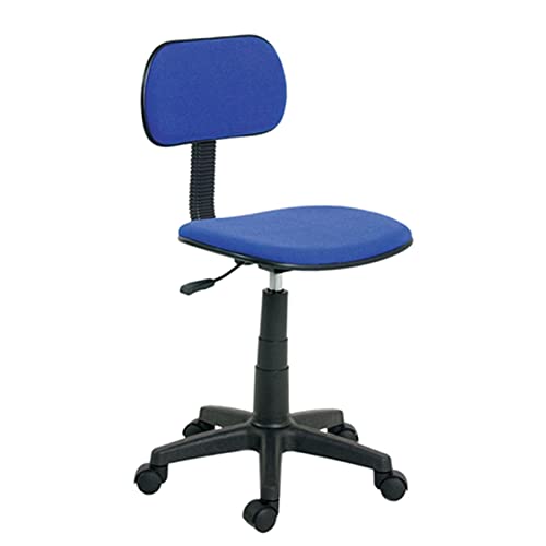 Decorspace Chaise dthylographe pour bureau de bureau 'Eve' idéal pour les chambres et les centres de travail (Bleu)