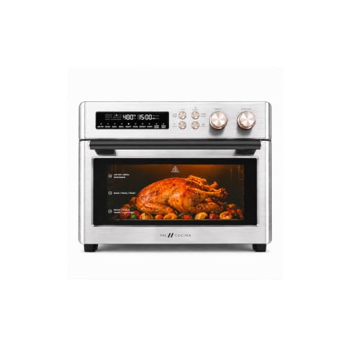 Infrared Heating Air Fryer Toaster Oven, Extra Large Countertop Convection Oven 10-in-1 Combo