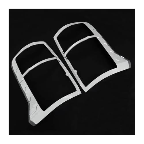 Protector de luz trasera accesorios cromados ABS para Mitsubishi Triton 2