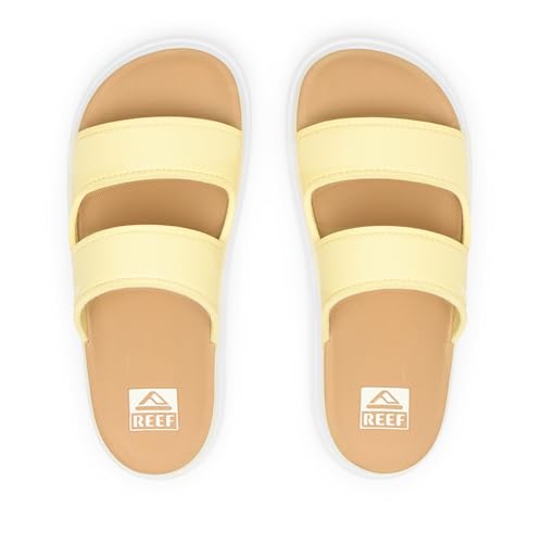Image of REEF Cushion Bondi 2 Bar Women's Slide Sandal, Lightweight and Supportive Footbed, Water Friendly