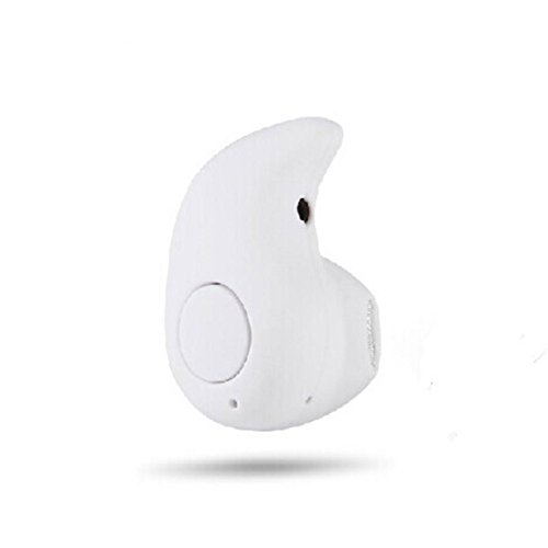 Bluetooth Headset, Lookatool Mini Ultra-Small S530 4.0 Stereo Bluetooth Headset Earphone Earbud (White)