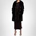 VELVET BY GRAHAM & SPENCER Women's Evalyn Lux Fur Coat, Black