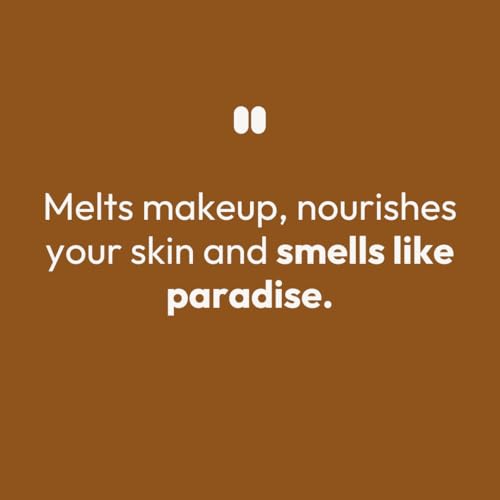 Gesichtsbalsam zum Abschminken und Reinigen mit reiner Kokosnuss, Mandelöl und Sheabutter