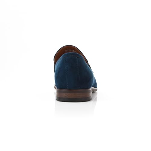 Image of Ferro Aldo Men's Premium Moc Toe Loafers | Casual & Dress Styles with Tassels & Horsebit Buckles