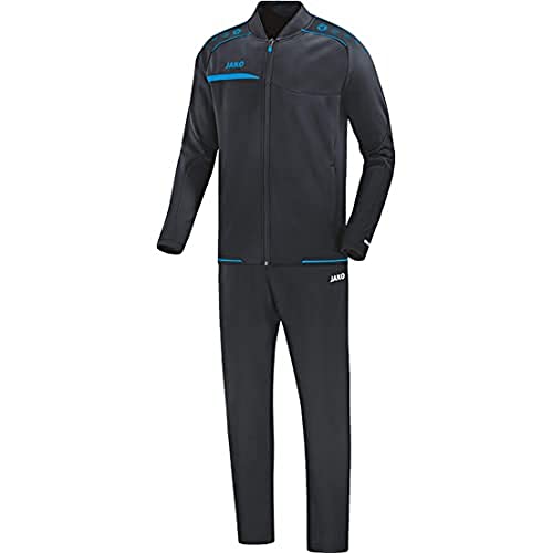 JAKO M9558 Herren Prestige Präsentationsanzug, M anthrazit/JAKO blau Cover