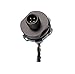 Molex 8R5006A18A120 Micro-Change A-Code Receptacle, Male Straight, 5 Pole, 1/2"-14NPT Mounting Thread Size, UL1061 Cable Type, PVC Cable Jacket, 22AWG Wire Size, 4.0A Max Current Rating, 250V AC/DC Max Voltage, 12" Cable Length, Front Panel Mount